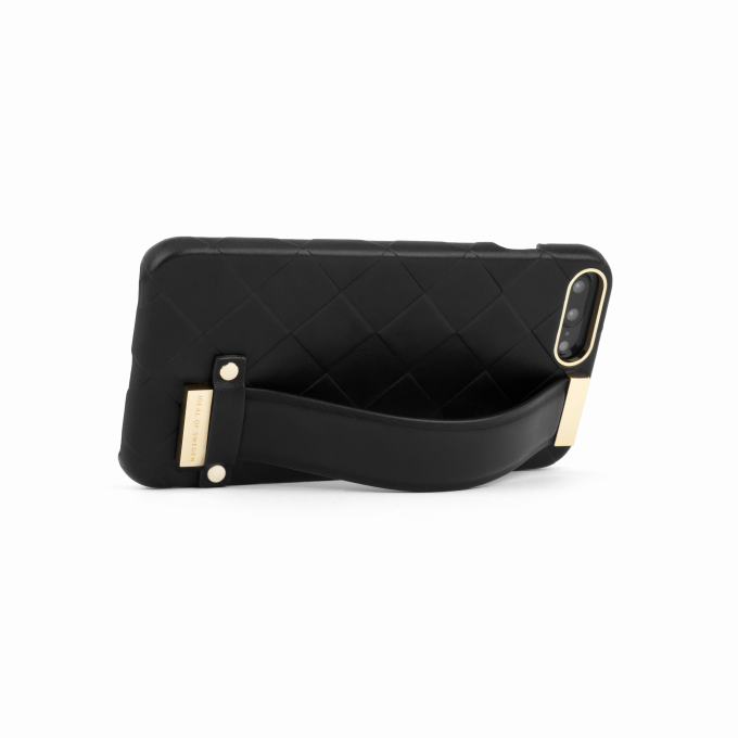 iPhone 6+/7+/8+ iDeal Of Sweden Statement nugarėlė Braided Smooth Noir