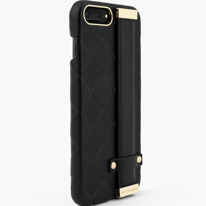 iPhone 6+/7+/8+ iDeal Of Sweden Statement nugarėlė Braided Smooth Noir