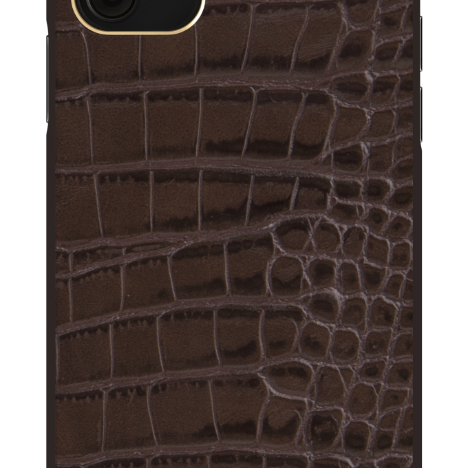 iPhone 11 iDeal Of Sweden Atelier nugarėlė Deep Walnut Croco
