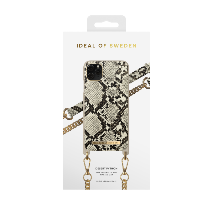iPhone 11 PRO MAX iDeal Of Sweden Atelier Necklace nugarėlė Desert Python