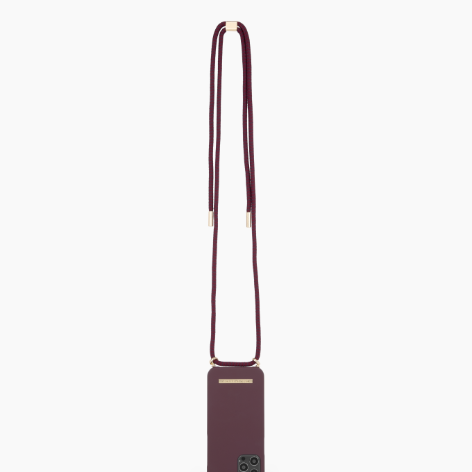 iPhone 11 PRO iDeal Of Sweden Ordinary Necklace nugarėlė Deep Cherry