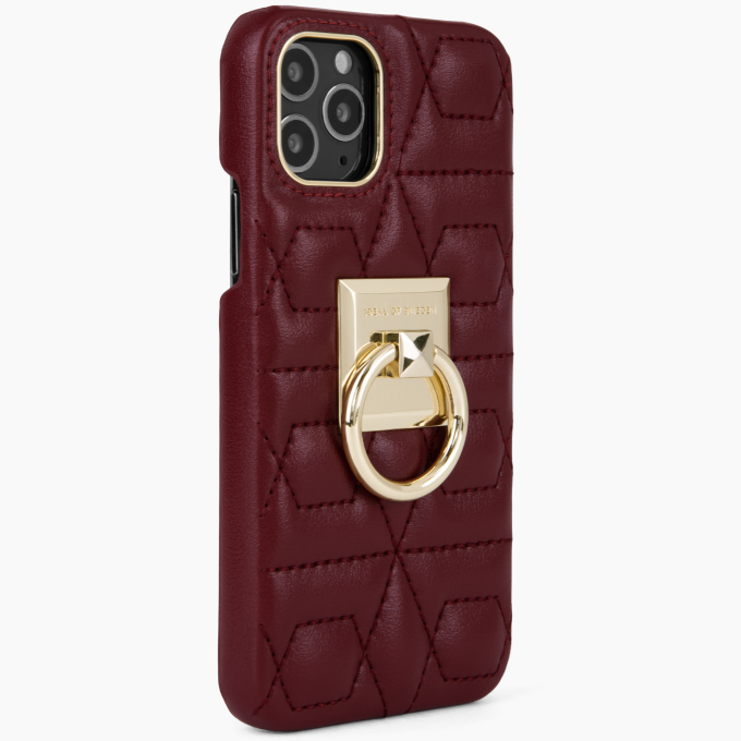 iPhone 11 PRO iDeal Of Sweden Statement nugarėlė Quilted Ruby
