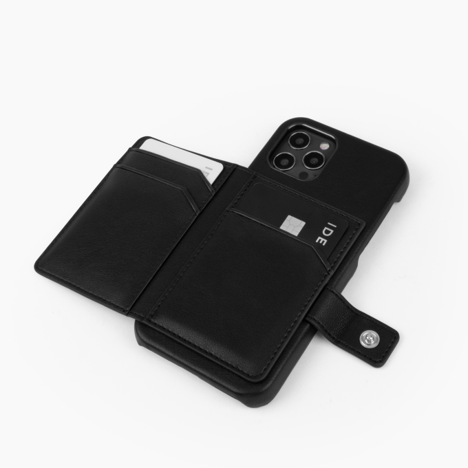 iPhone 11 PRO MAX iDeal Of Sweden Statement nugarėlė Intense Black - Card Pocket