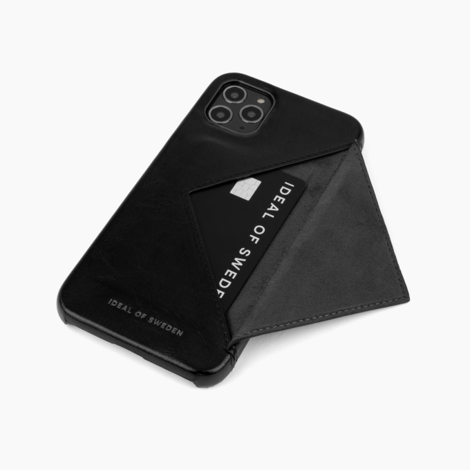 iPhone 11 PRO MAX iDeal Of Sweden Statement nugarėlė Beatstuds Glossy Black