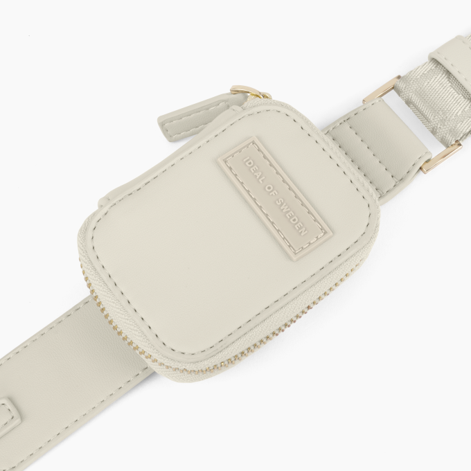 iPhone 12/12 PRO iDeal Of Sweden Athena Necklace nugarėlė Ecru