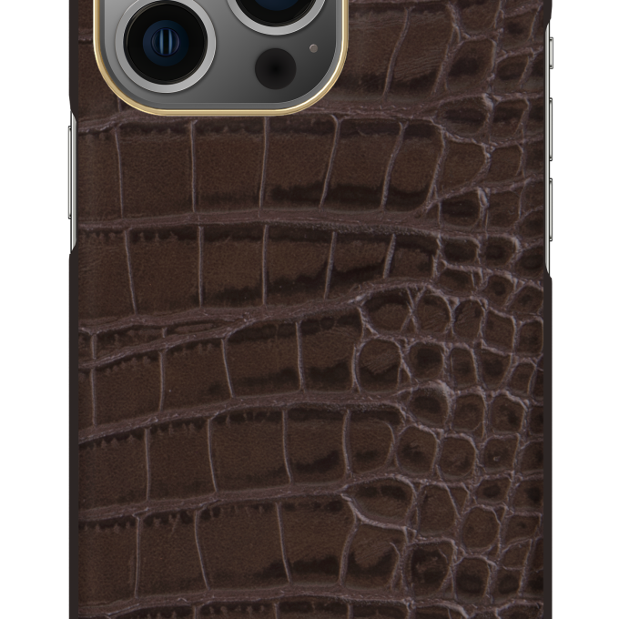iPhone 13 PRO iDeal Of Sweden Atelier nugarėlė Deep Walnut Croco