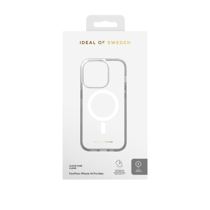 iPhone 14 PRO MAX iDeal Of Sweden Clear MagSafe nugarėlė