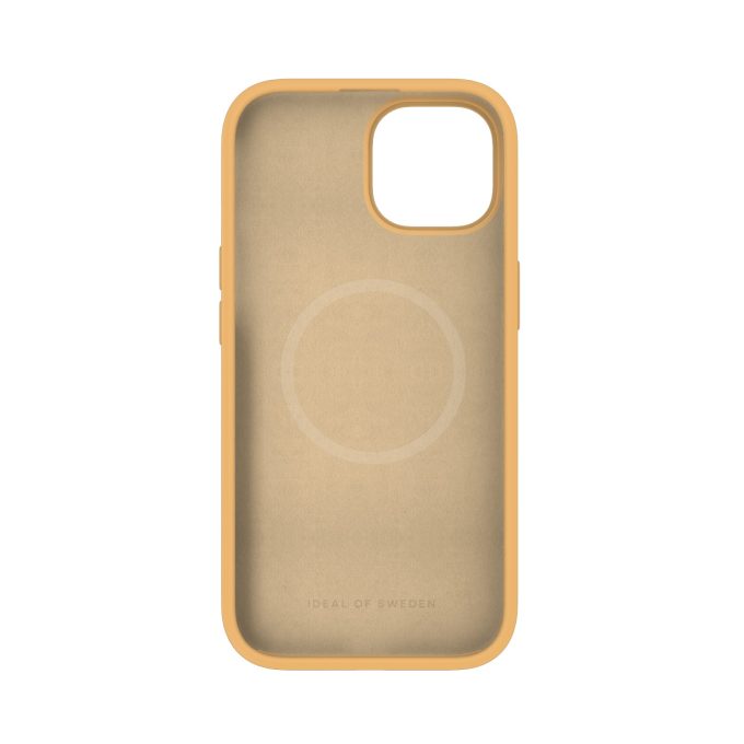 iPhone 15 iDeal Of Sweden nugarėlė MagSafe Silicone Apricot