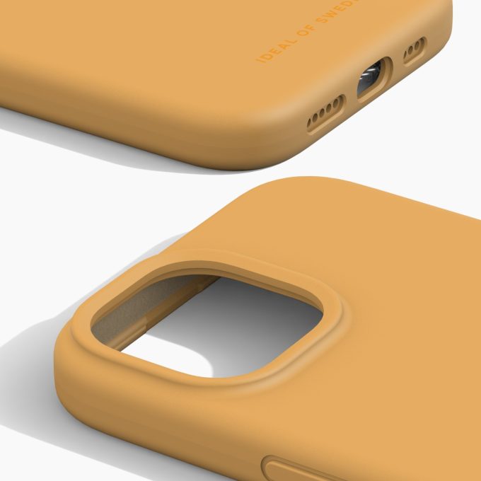 iPhone 15 iDeal Of Sweden nugarėlė MagSafe Silicone Apricot