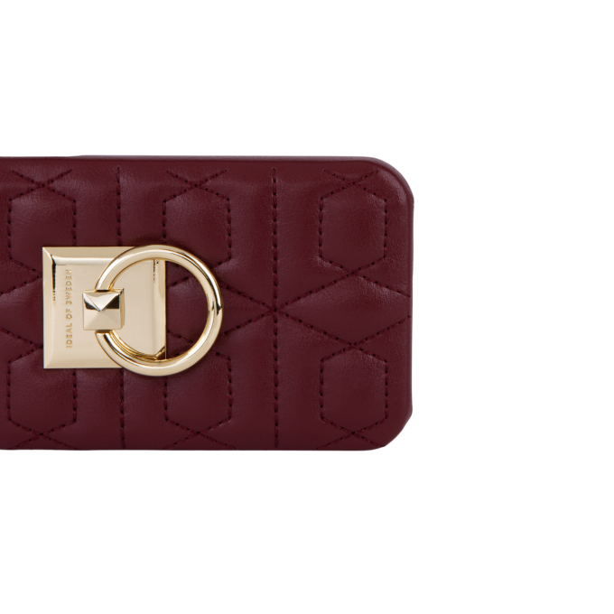 iPhone 12 PRO MAX iDeal Of Sweden Statement nugarėlė Quilted Ruby