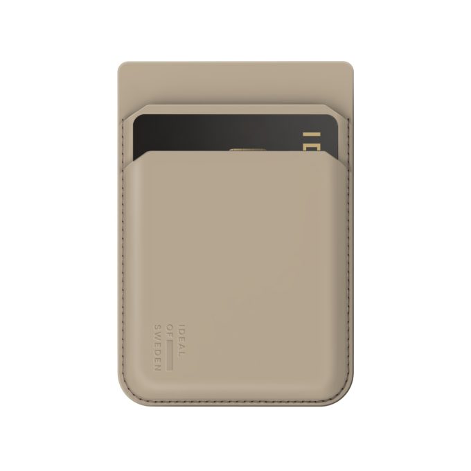 Magnetinė įmautė kortelėms iDeal Of Sweden Magsafe Holder Compatible Beige