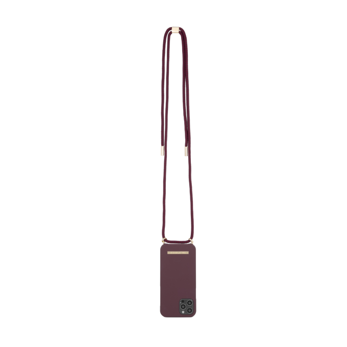 iPhone 13 MINI iDeal Of Sweden Ordinary Necklace nugarėlė Deep Cherry