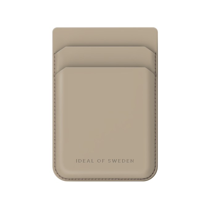 Klijuojama įmautė kortelėms iDeal Of Sweden Holder Beige