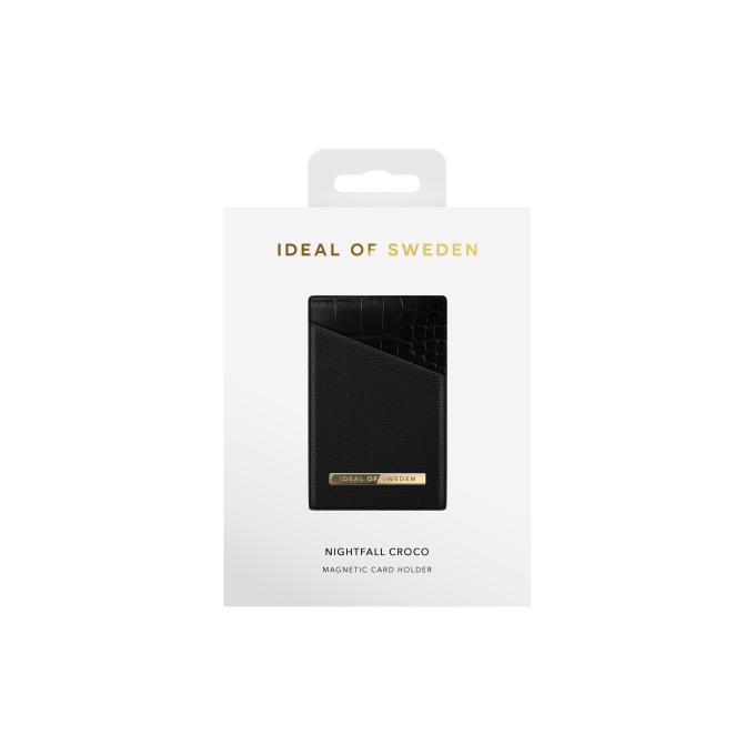 Magnetinė įmautė kortelėms iDeal Of Sweden Holder Nightfall Croco