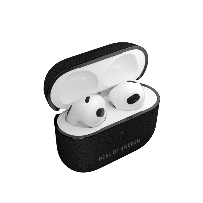 Airpods 3 iDeal Of Sweden Braided Onyx Black dėklas