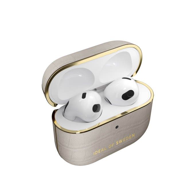 Airpods 3 iDeal Of Sweden Caramel Croco dėklas