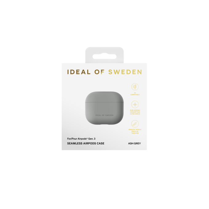 Airpods 3 iDeal Of Sweden dėklas Ash Grey