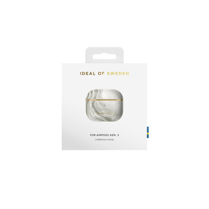 Airpods 3 iDeal Of Sweden Luminous Pearl dėklas