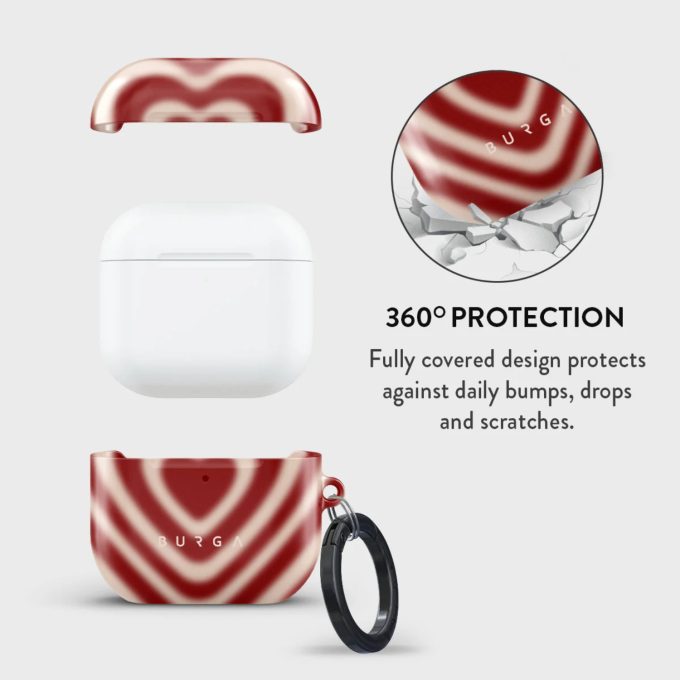 Airpods 4 Sweet Affair BURGA dėklas