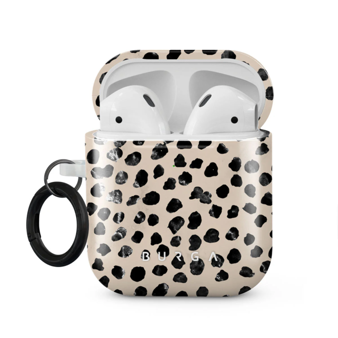 Airpods Almond Latte BURGA dėklas
