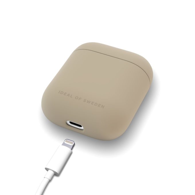 Airpods iDeal Of Sweden Beige dėklas