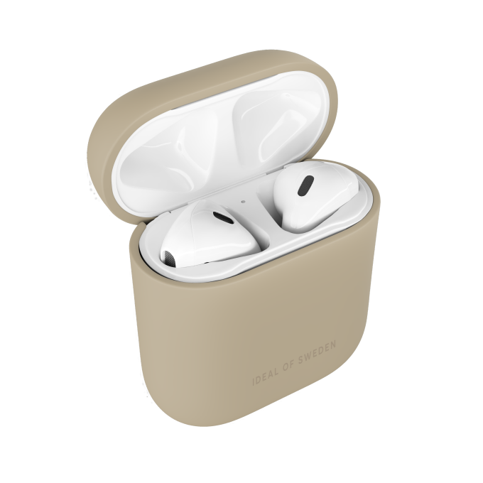 Airpods iDeal Of Sweden Beige dėklas