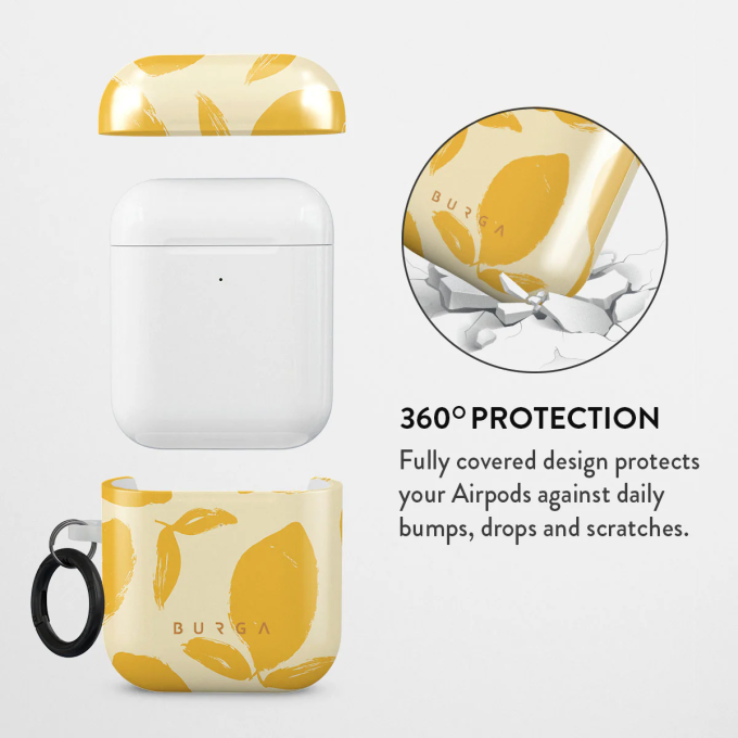 Airpods Lemon Tart BURGA dėklas