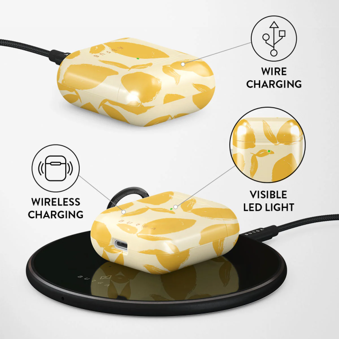 Airpods Lemon Tart BURGA dėklas