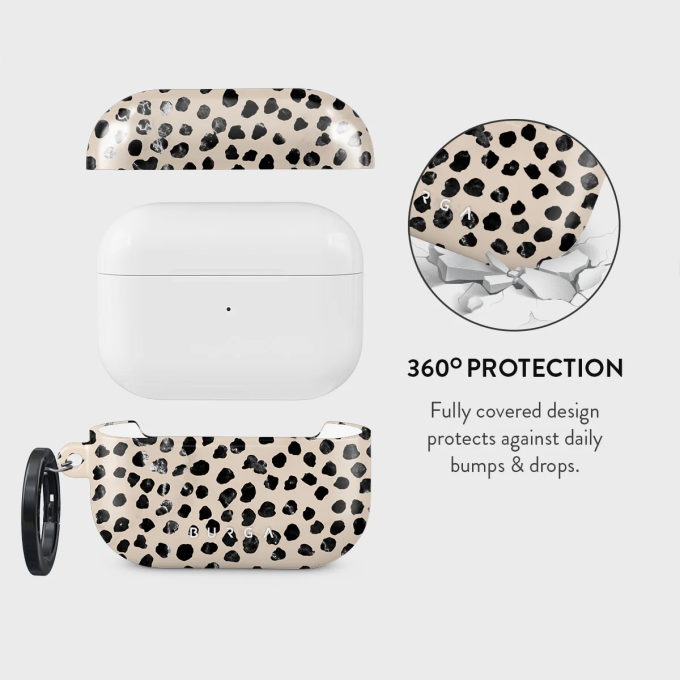 Airpods PRO 2 Almond Latte BURGA dėklas