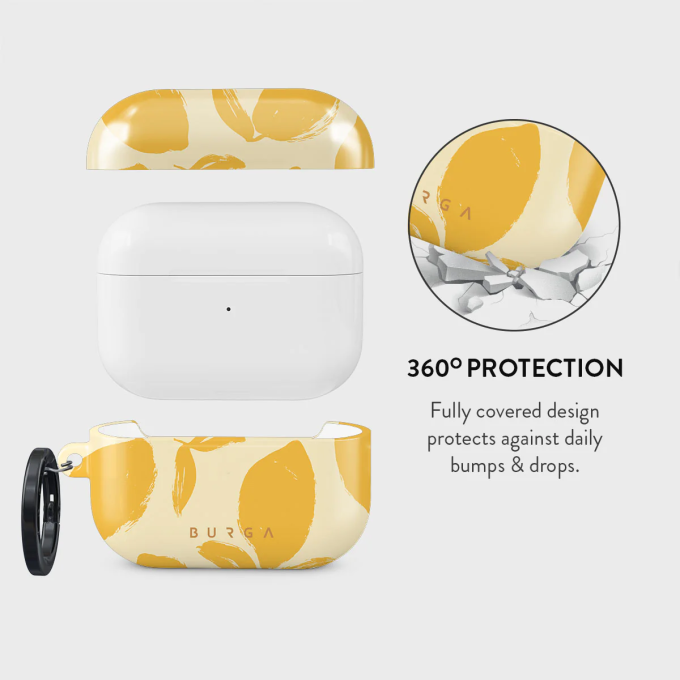 Airpods PRO 2 Lemon Tart BURGA dėklas