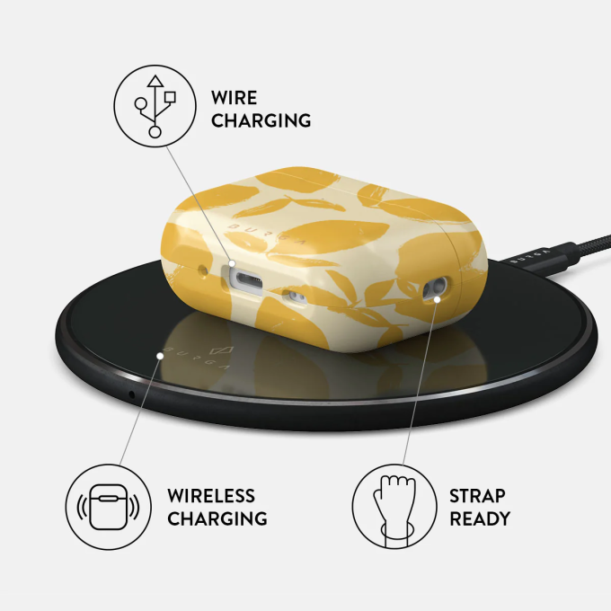 Airpods PRO 2 Lemon Tart BURGA dėklas