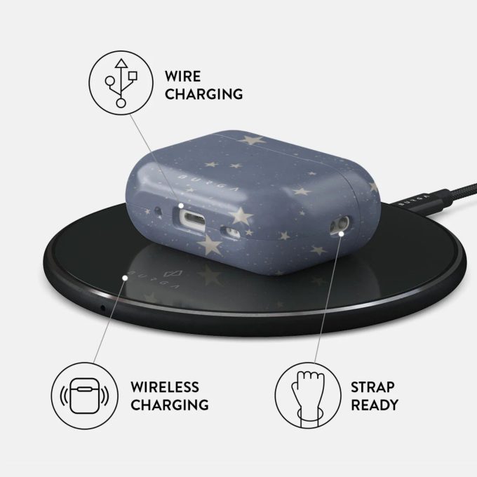Airpods PRO 2 North Star BURGA dėklas