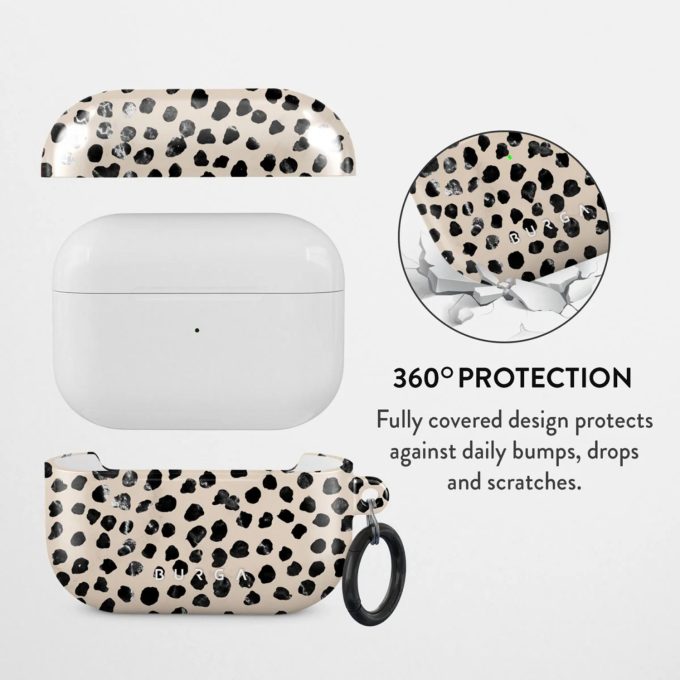 Airpods PRO Almond Latte BURGA dėklas