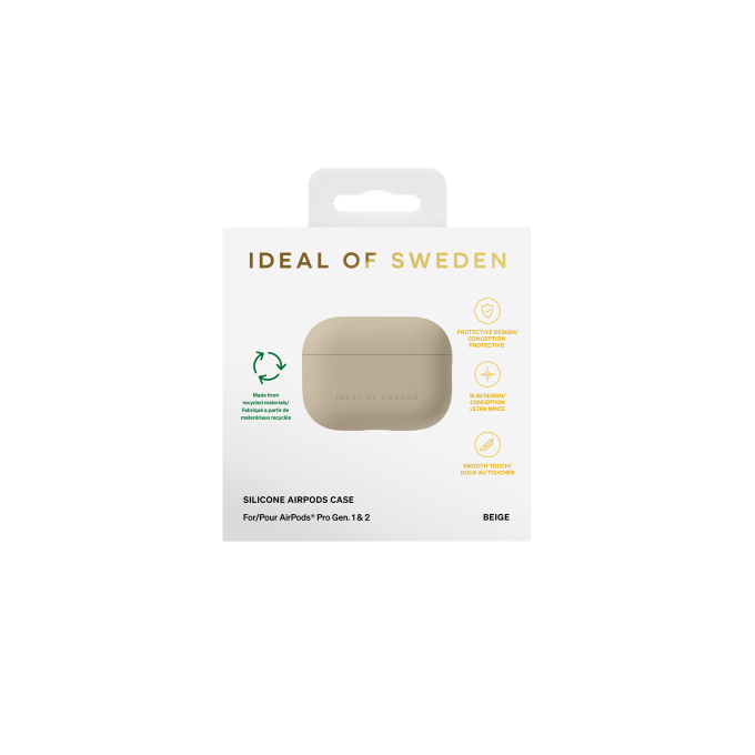 Airpods PRO / PRO 2 iDeal Of Sweden Beige dėklas