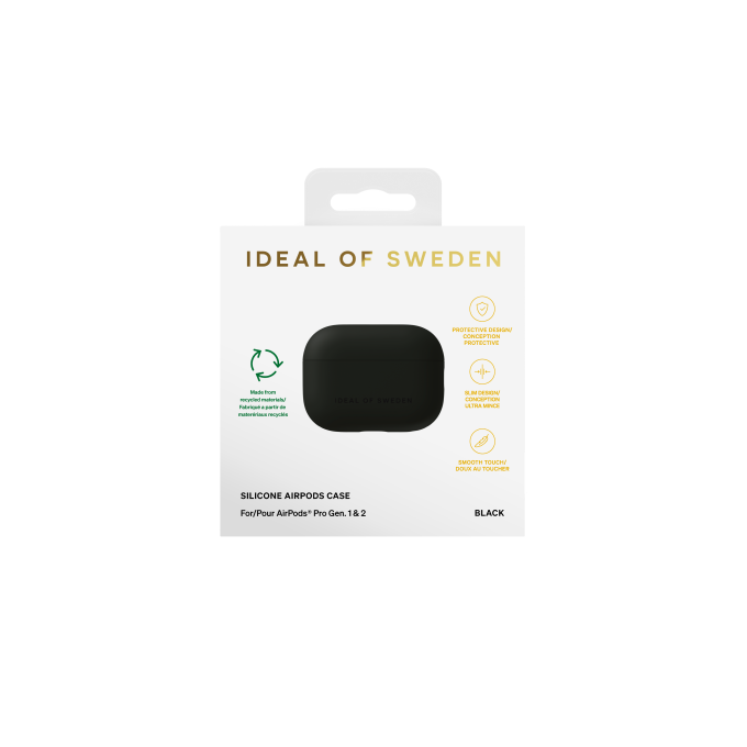 Airpods PRO 1 / 2 iDeal Of Sweden Black dėklas