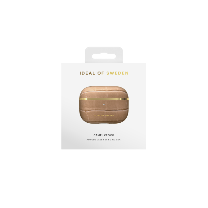 Airpods PRO iDeal Of Sweden Camel Croco dėklas