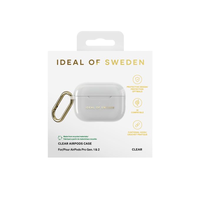 Airpods PRO / PRO 2 iDeal Of Sweden Clear dėklas