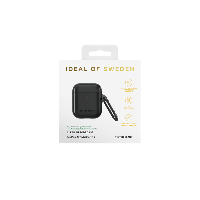 Airpods PRO / PRO 2 iDeal Of Sweden Tinted Black dėklas