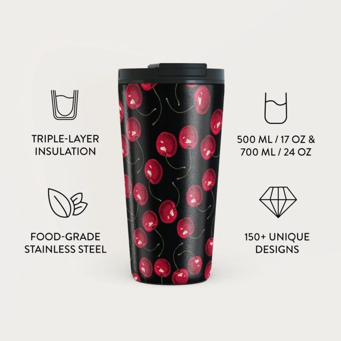 Termo puodelis BURGA - Cherrybomb 500 ml