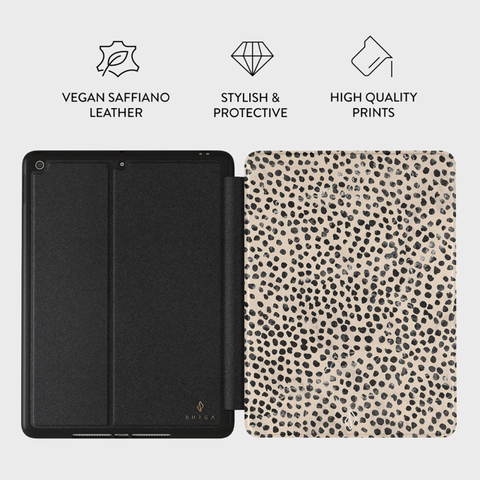 iPad 10.2 (7th / 8th / 9th Gen) Almond Latte BURGA dėklas