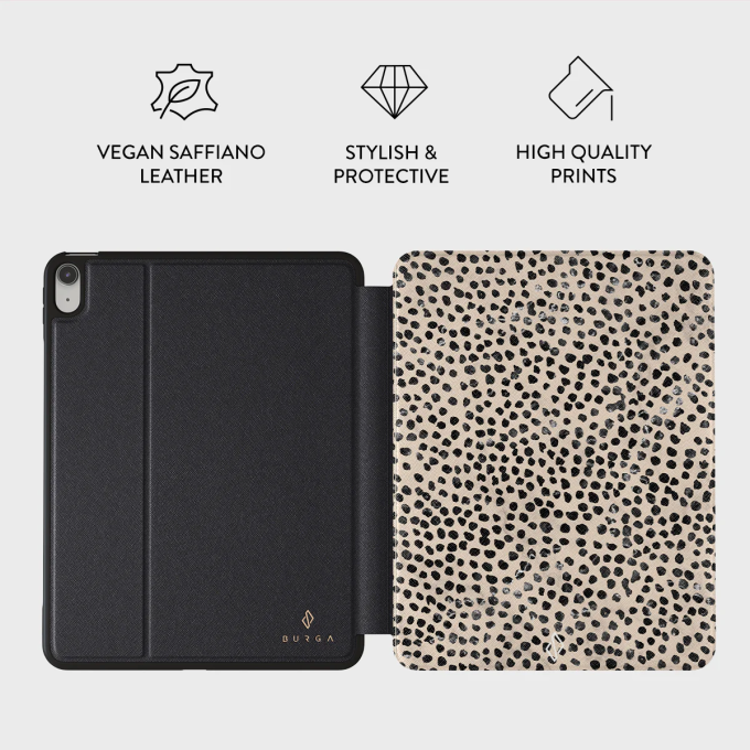 iPad 2025 (A16 / 11th gen) / iPad 10.9 2022 (10th gen) Almond Latte BURGA dėklas