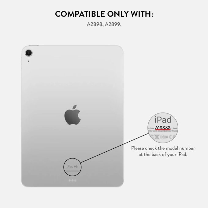 iPad Pro 12.9 (3rd / 4th / 5th / 6th Gen) / iPad Air 13 (2024) Cherrybomb BURGA dėklas