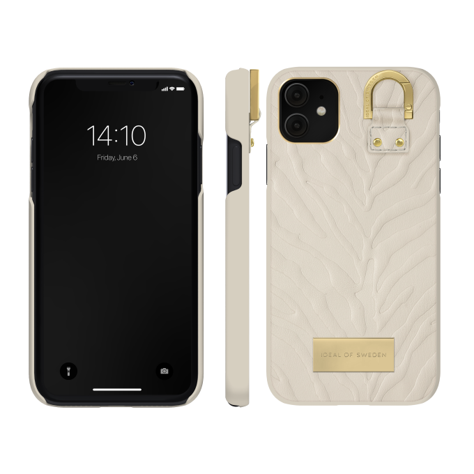iPhone 11 iDeal Of Sweden nugarėlė Ecru Zebra
