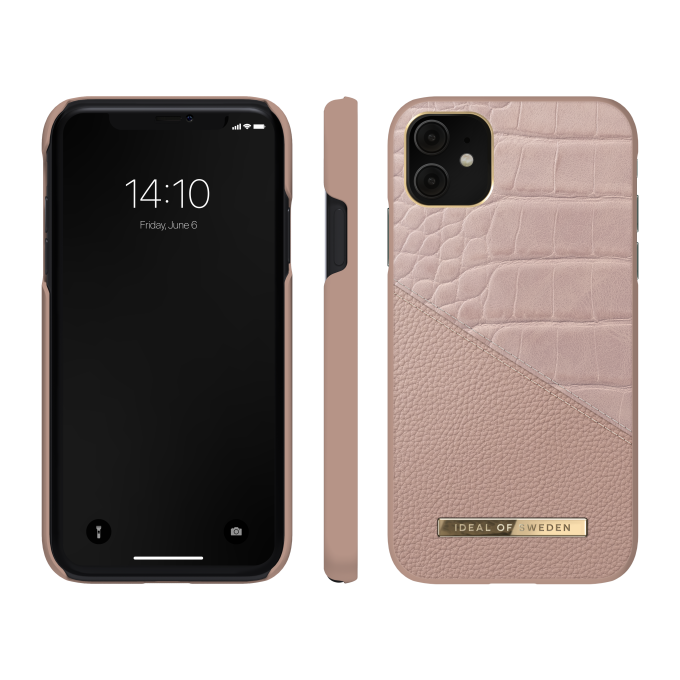 iPhone 11 iDeal Of Sweden nugarėlė Rose Smoke Croco