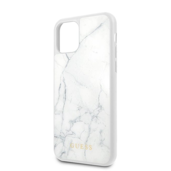 iPhone 11 PRO balta GUESS nugarėlė GUHCN58HYMAWH
