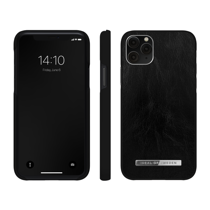 iPhone 11 PRO iDeal Of Sweden Atelier nugarėlė Glossy Black - Silver