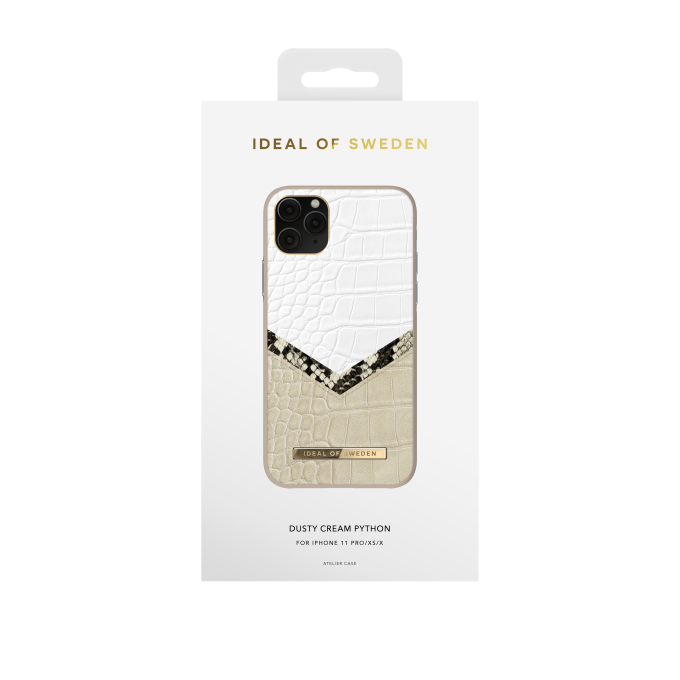 iPhone 11 PRO iDeal Of Sweden nugarėlė Dusty Cream Python