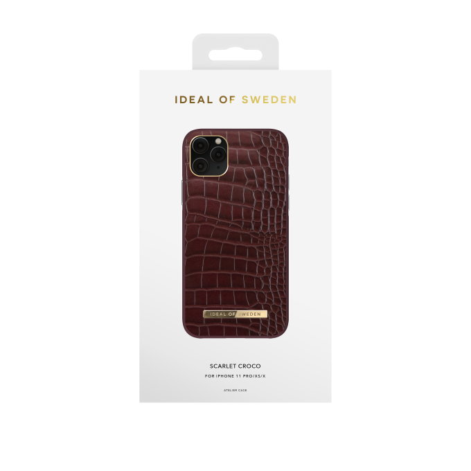 iPhone 11 PRO iDeal Of Sweden nugarėlė Scarlet Croco
