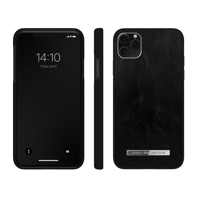 iPhone 11 PRO MAX iDeal Of Sweden Atelier nugarėlė Glossy Black - Silver
