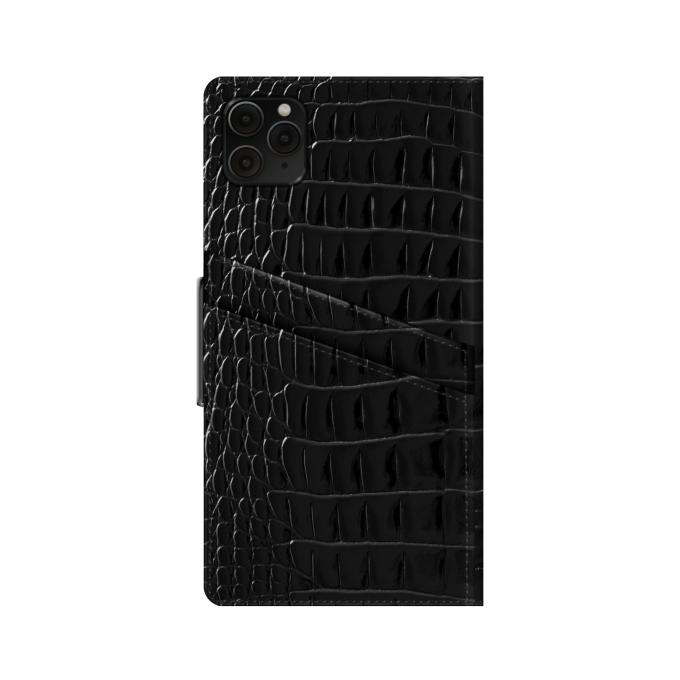 iPhone 11 PRO MAX iDeal Of Sweden dėklas Neo Noir Croco
